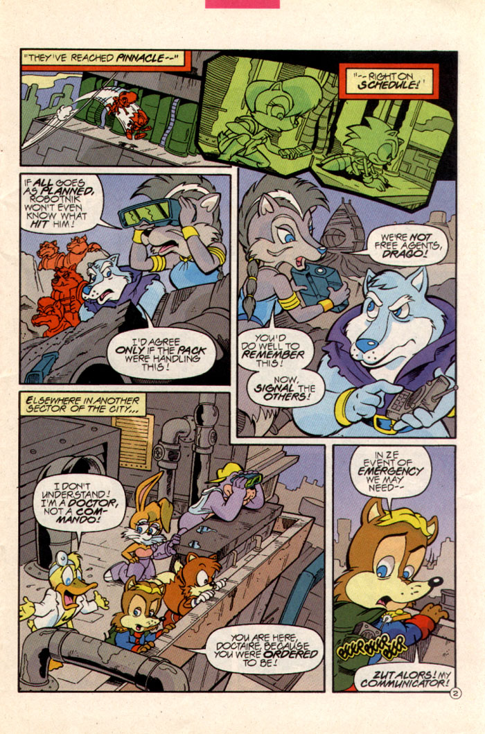 Sonic - Archie Adventure Series June 1997 Page 3